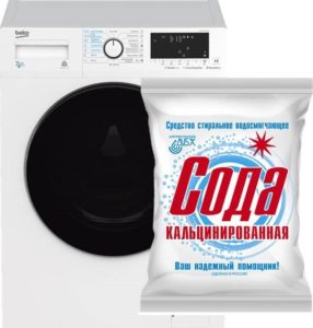 Reinigen der Waschmaschine mit Soda