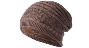 un bonnet tricoté en laine ne résistera pas au SM