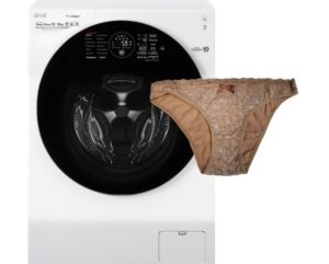 Comment laver une culotte dans une machine à laver