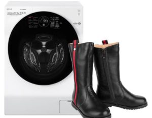 Is het mogelijk om laarzen in een wasmachine te wassen?