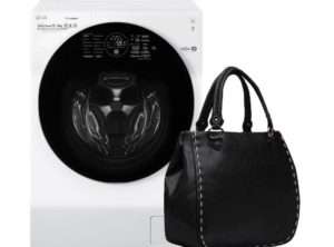 Ist es möglich, eine Kunstledertasche in der Waschmaschine zu waschen?