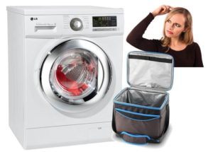 Ar galima šaldytuvo maišelį skalbti skalbimo mašinoje?