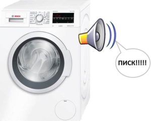 Sådan slukker du lyden af ​​en Bosch vaskemaskine