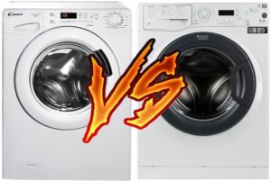 Mesin basuh mana yang lebih baik: Kandy atau Ariston?