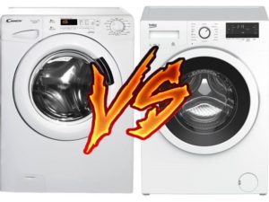 Ce mașină de spălat este mai bună Kandy sau Beko