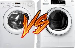 Vilken tvättmaskin är bättre: Kandy eller Whirlpool?