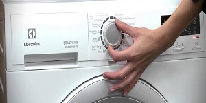I-on ang Electrolux washing machine