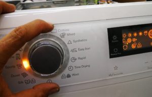 Diagnostik af Electrolux vaskemaskine