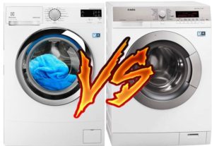 Which washing machine is better AEG or Electrolux