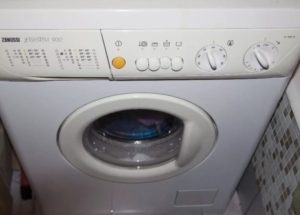Störungen an Zanussi-Waschmaschinen