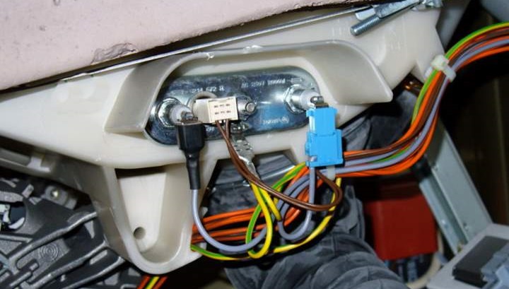 retirer le câblage de l'élément chauffant et du capteur de température