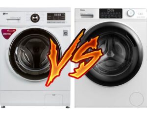 Kokią skalbimo mašiną pasirinkti: LG ar Haier?