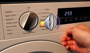 Sådan slukker du for bippet på en Siemens vaskemaskine