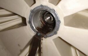 How to change the bearing in a Daewoo washing machine?
