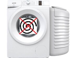 Горење центрифугирање машине за прање веша не ради