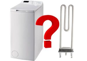 How to replace the heating element in a top-loading washing machine?
