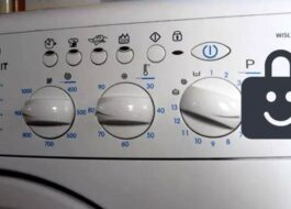 Indesit çamaşır makinesinde çocuk kilidi
