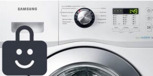 Kindersicherung bei Samsung-Waschmaschine