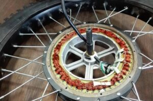 How to make a wheel motor from a washing machine?