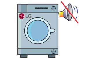 Inget ljud på LG tvättmaskin
