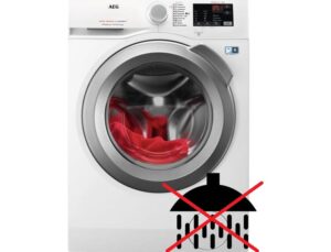 מכונת הכביסה אינה עוברת מכביסה לשטיפה