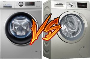 Care mașină de spălat este mai bună Haier sau Bosch?