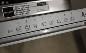 Hotpoint-Ariston mosogatógép programok