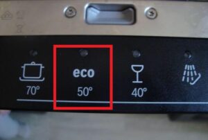 Eco mód a mosogatógépben