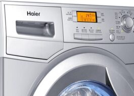 Haier skalbimo mašinos nustatymas iš naujo