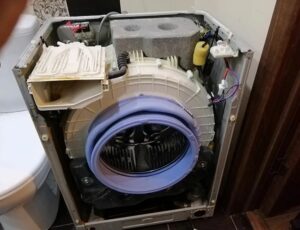 Pag-disassemble ng Haier washing machine