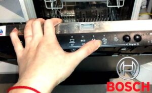 Как да настроите твърдостта на водата в съдомиялната машина Bosch