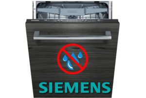 Το πλυντήριο πιάτων Siemens δεν γεμίζει με νερό