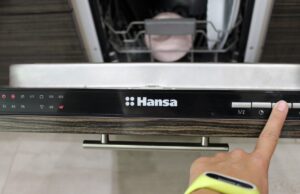 Hogyan kapcsoljuk be a Hansa mosogatógépet és indítsuk el a mosást