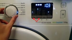 Lås Samsung Eco Bubble vaskemaskine op