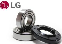 LG tiesioginės pavaros skalbimo mašinos guolio dydis