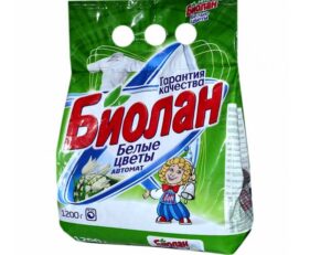¿Quién es el fabricante del detergente en polvo Biolan?