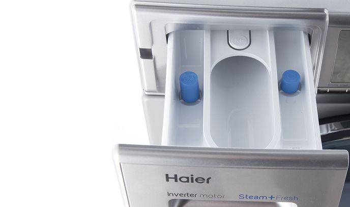 Haier tray na may oval compartment