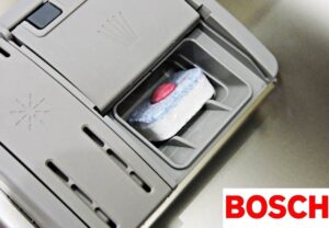 Къде да поставите таблета в съдомиялната машина Bosch