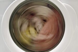 Das Schleudern der Waschmaschine dauert sehr lange
