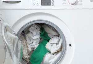 Mașina de spălat nu stoarce întotdeauna rufele