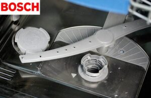 Limpando o filtro da máquina de lavar louça Bosch