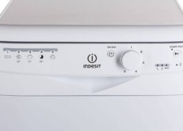 Error codes for Indesit dishwasher without display