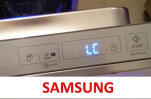 Errore LC sulla lavastoviglie Samsung