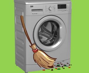 Cum să curățați o mașină de spălat Beko