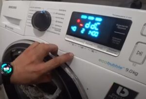 Erro ddC na máquina de lavar Samsung