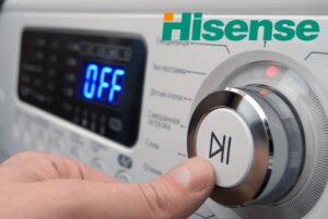 Accensione e avvio della lavatrice Hisense