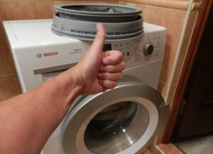 Remplacement du brassard sur une machine à laver Bosch Maxx 5