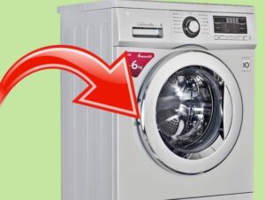 Como remover a porta da máquina de lavar LG