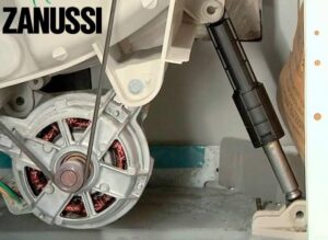 How to change the shock absorbers of a Zanussi washing machine