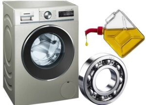 How to lubricate bearings in a washing machine without disassembling the drum